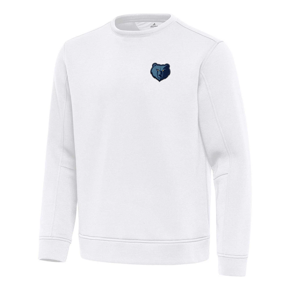 Men's Antigua Memphis Grizzlies Relevant Pullover Sweatshirt