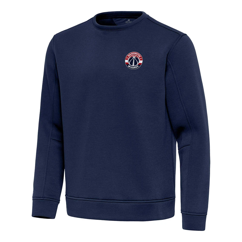 Men's Antigua Navy Washington Wizards Relevant Pullover Sweatshirt