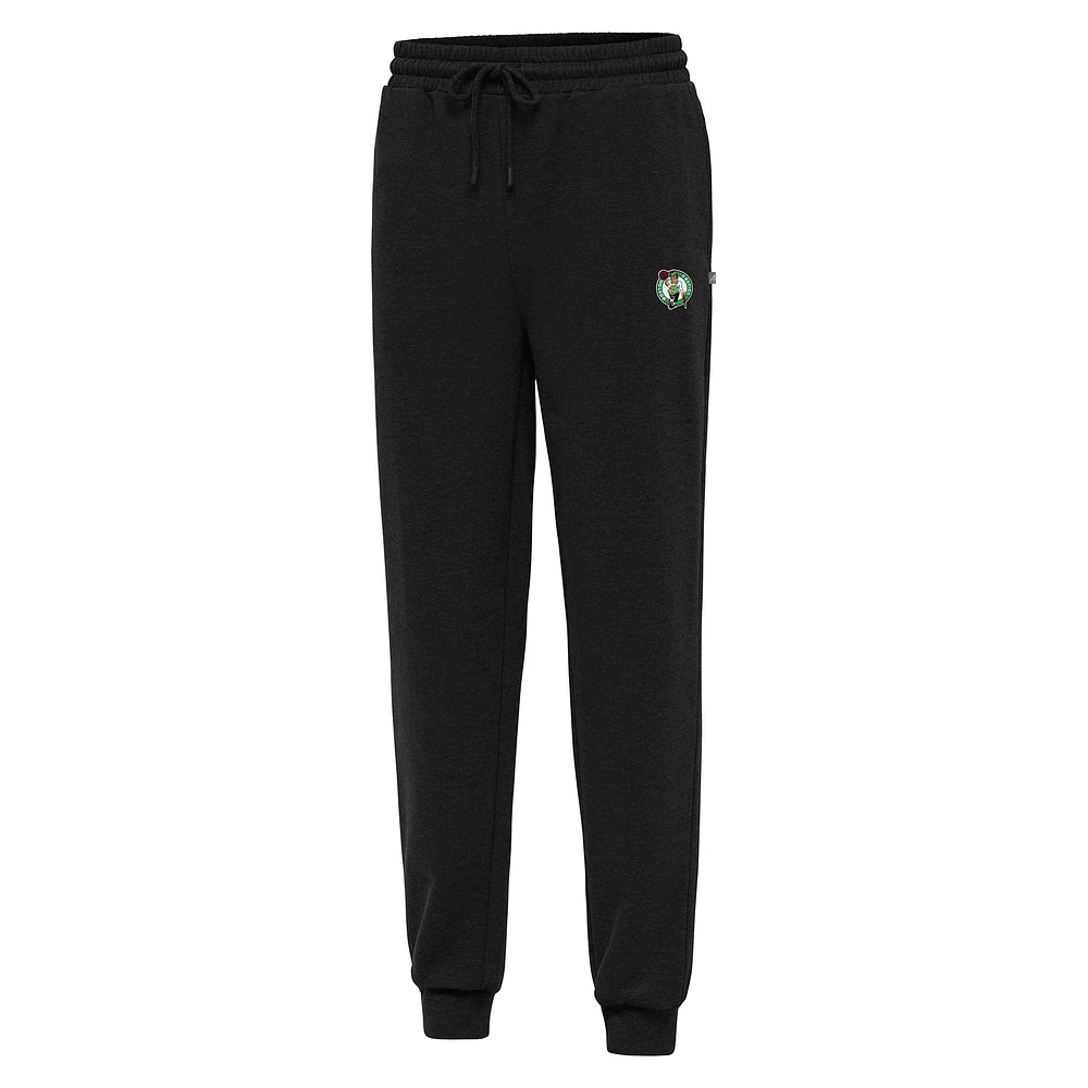 Men's Antigua Black Boston Celtics Idol Jogger Pants