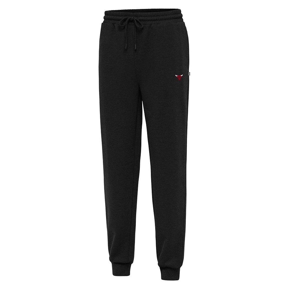 Men's Antigua Black Chicago Bulls Idol Jogger Pants