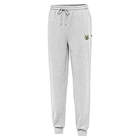 Men's Antigua Heather Gray Milwaukee Bucks  Idol Jogger Pants