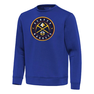 Men's Antigua Denver Nuggets Relevant Pullover Sweatshirt