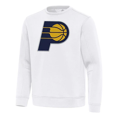 Men's Antigua Indiana Pacers Relevant Pullover Sweatshirt