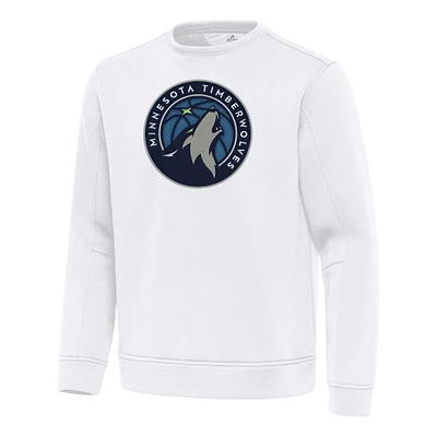 Men's Antigua Minnesota Timberwolves Relevant Pullover Sweatshirt