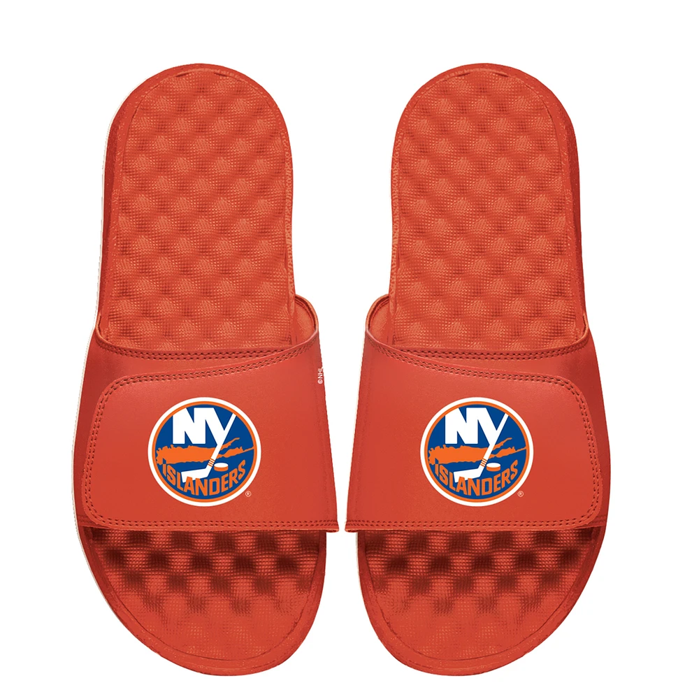 Unisex ISlide Orange New York Islanders Primary Logo Slide Sandals