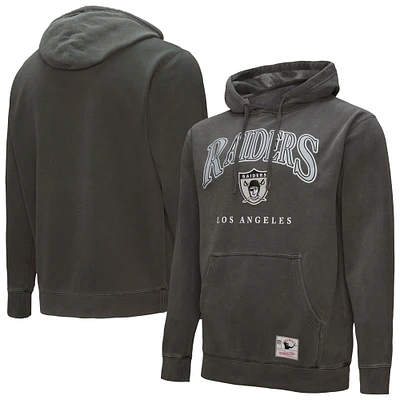 Mitchell & Ness Gray Los Angeles Raiders Slot Pullover Hoodie