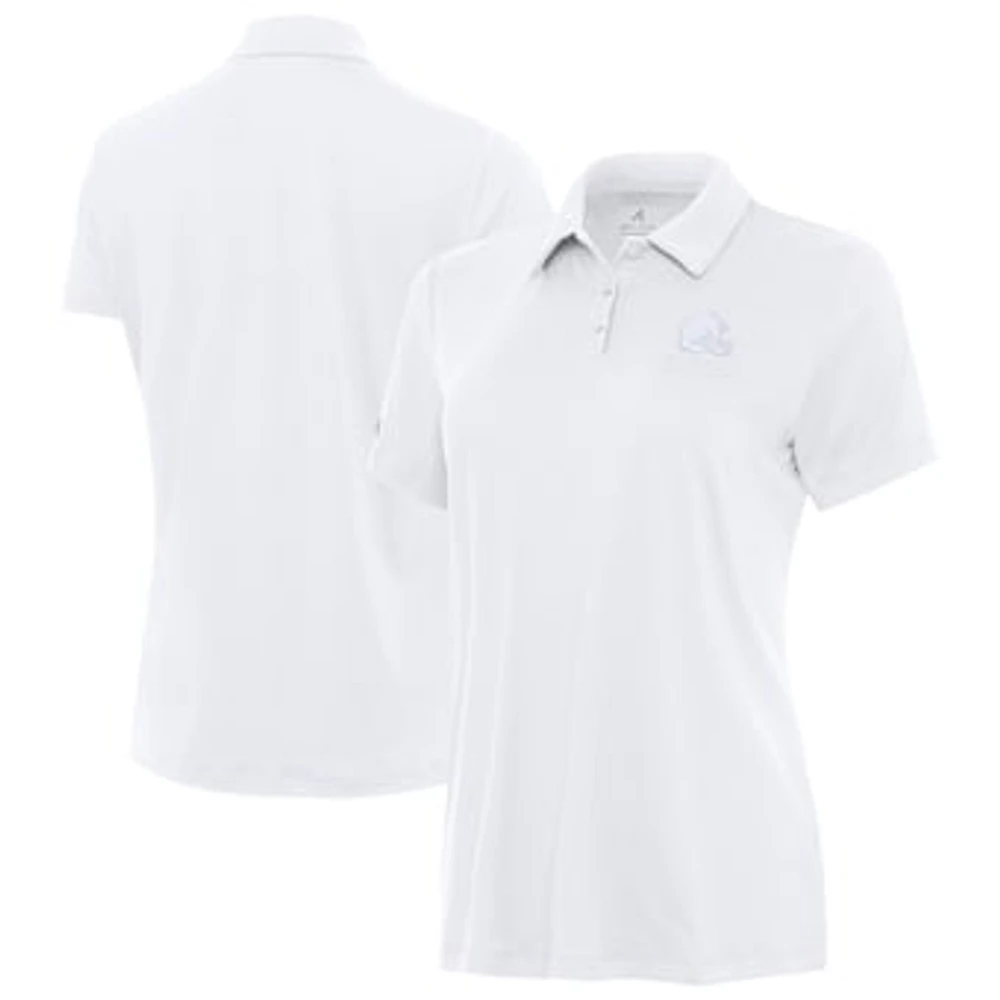 Women's Antigua Cleveland Browns Reprocess Polo