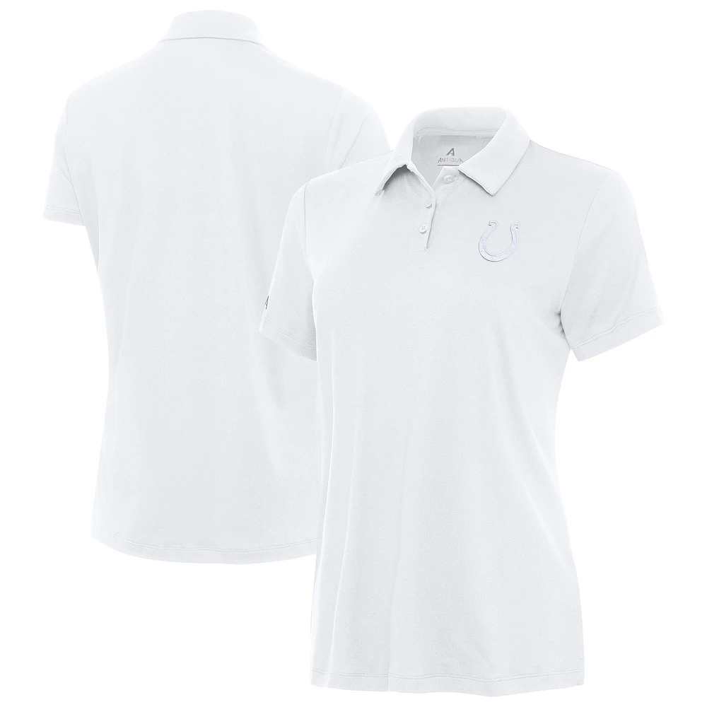 Women's Antigua Indianapolis Colts Reprocess Polo