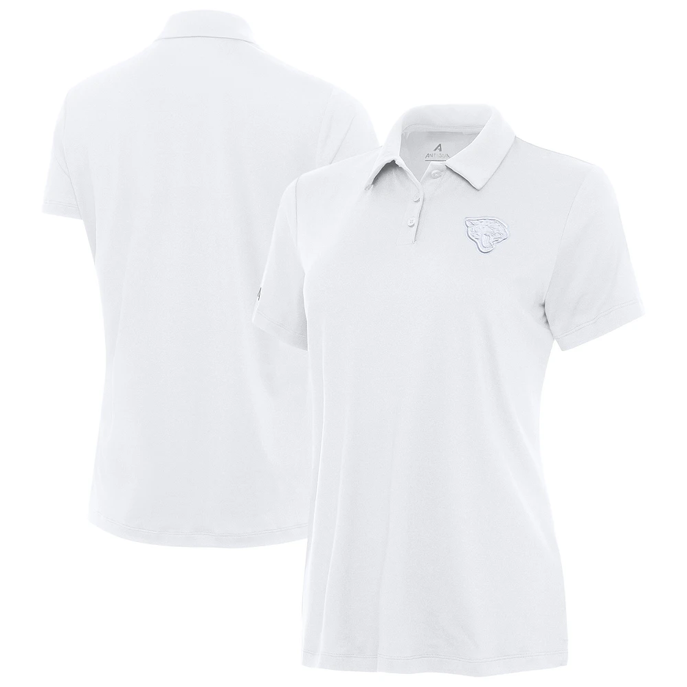 Women's Antigua Jacksonville Jaguars Reprocess Polo
