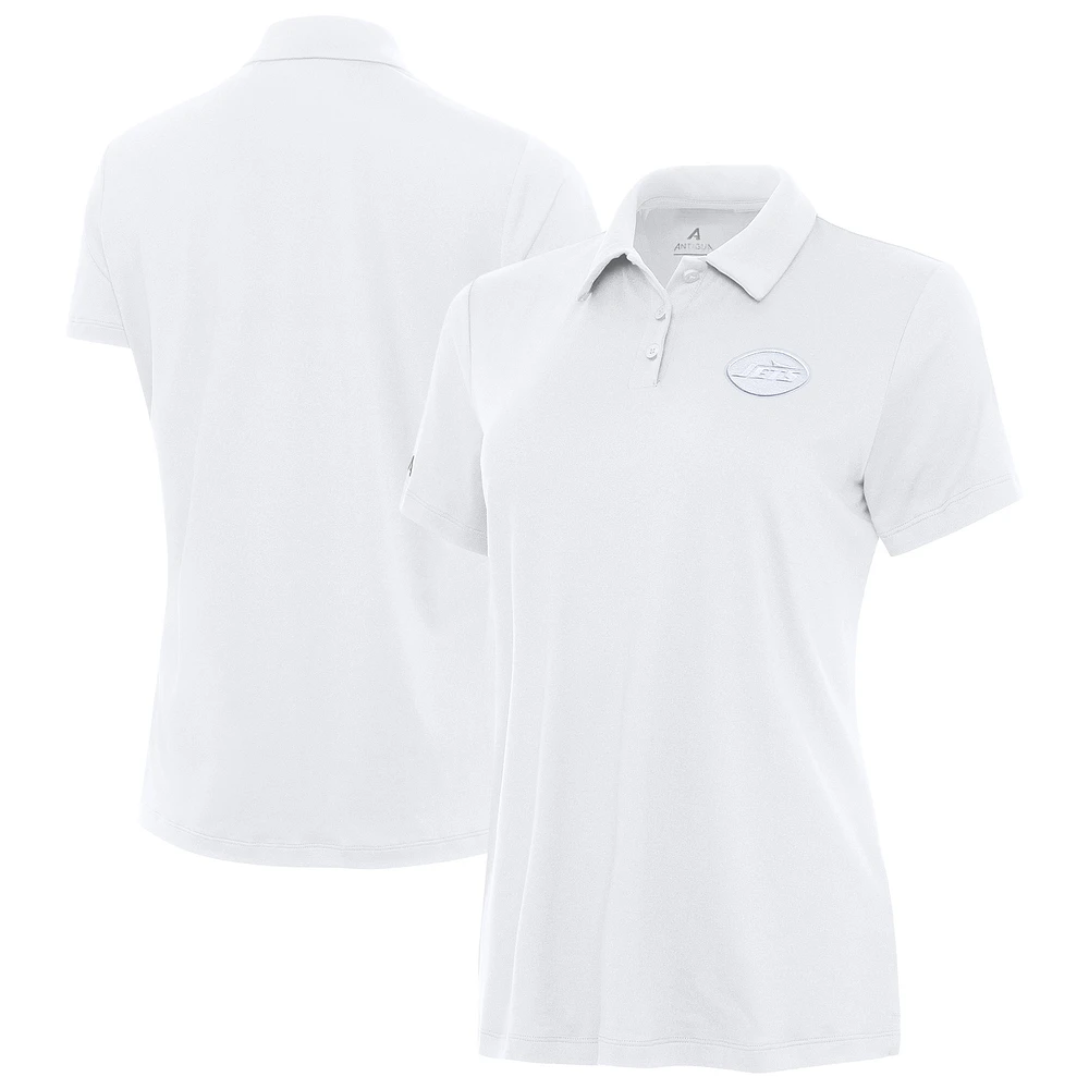 Women's Antigua New York Jets Reprocess Polo