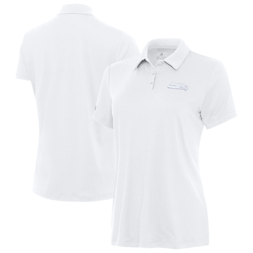 Women's Antigua Seattle Seahawks Reprocess Polo