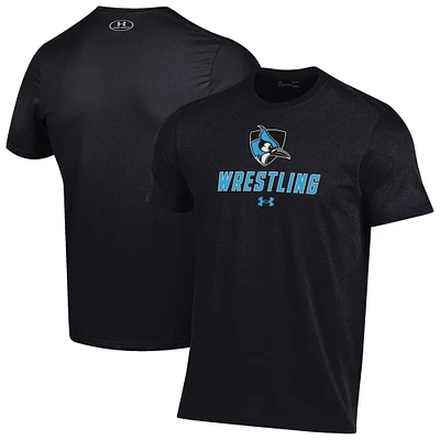 Men's Under Armour Johns Hopkins Blue Jays Wrestling Performance T-Shirt
