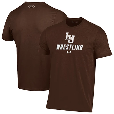 Men's Under Armour Lehigh Mountain Hawks Wrestling Performance T-Shirt