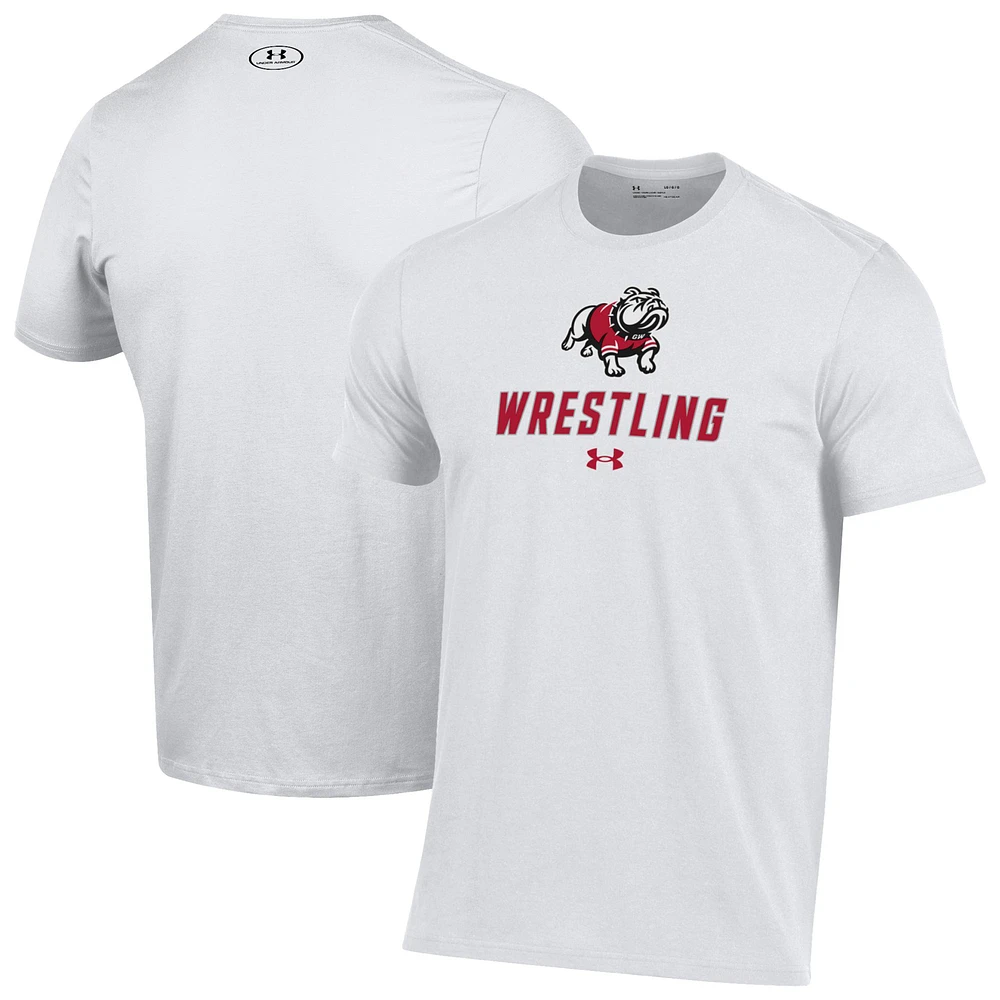 Men's Under Armour Gardner-Webb Bulldogs Wrestling Performance T-Shirt