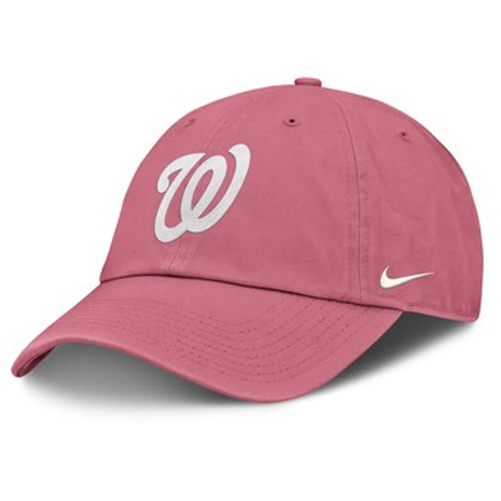 Unisex Nike Pink Washington Nationals Mother's Day Club Adjustable Hat
