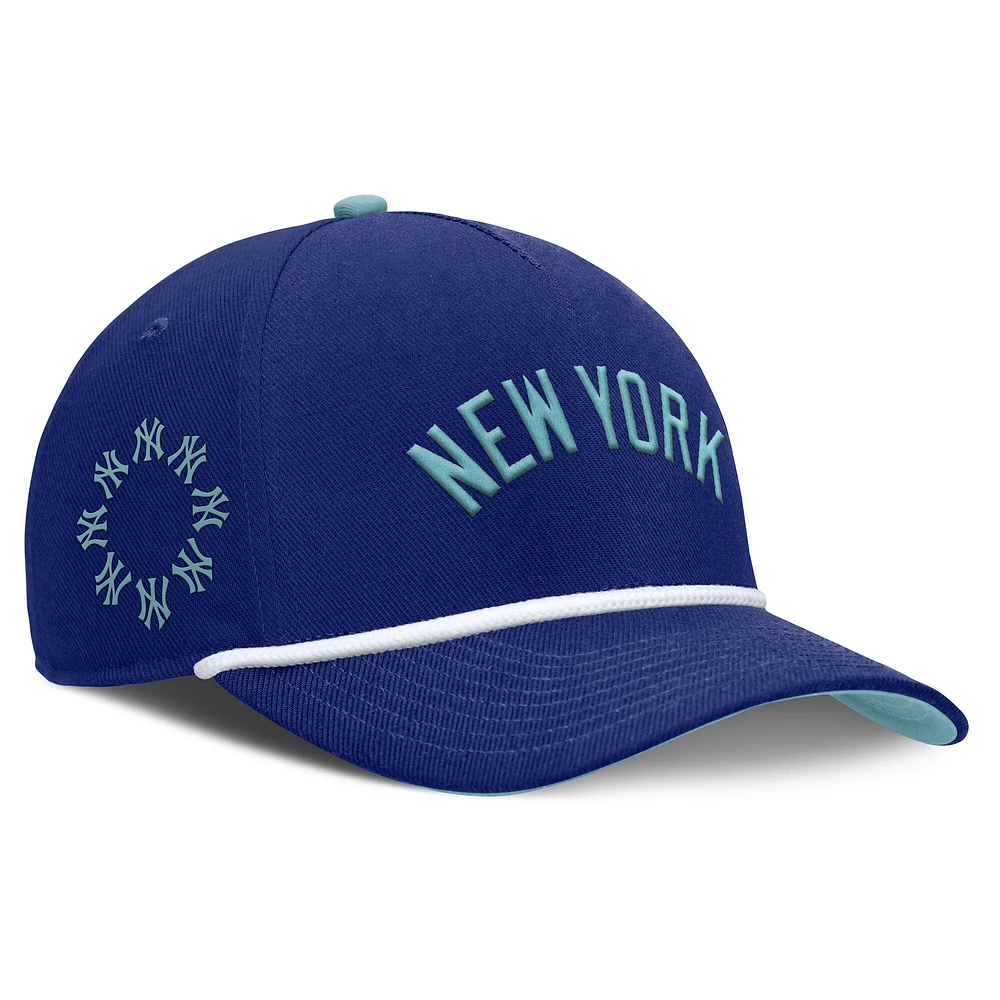 Men's Nike Royal New York Yankees Father's Day Rise Adjustable Hat
