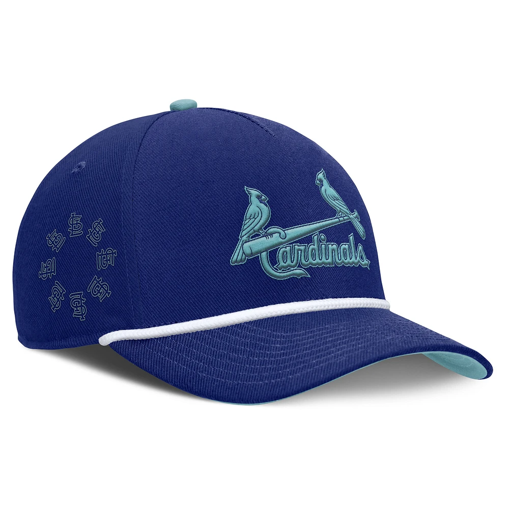 Men's Nike Royal St. Louis Cardinals Father's Day Rise Adjustable Hat