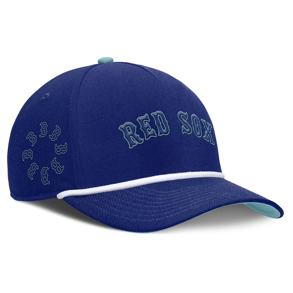 Men's Nike Royal Boston Red Sox Father's Day Rise Adjustable Hat