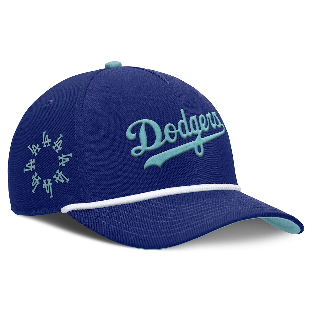 Men's Nike Royal Los Angeles Dodgers Father's Day Rise Adjustable Hat