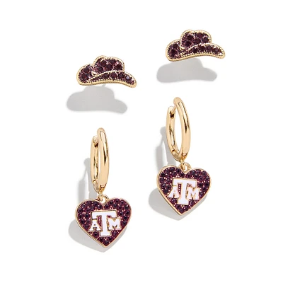 BaubleBar Texas A&M Aggies Earring Set
