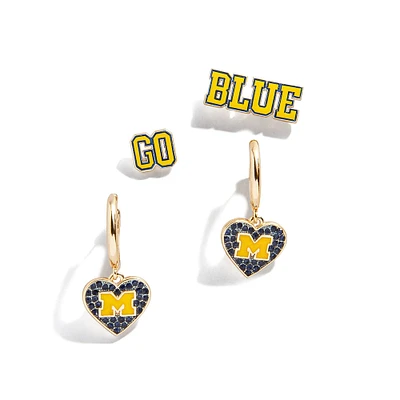 BaubleBar Michigan Wolverines Earring Set