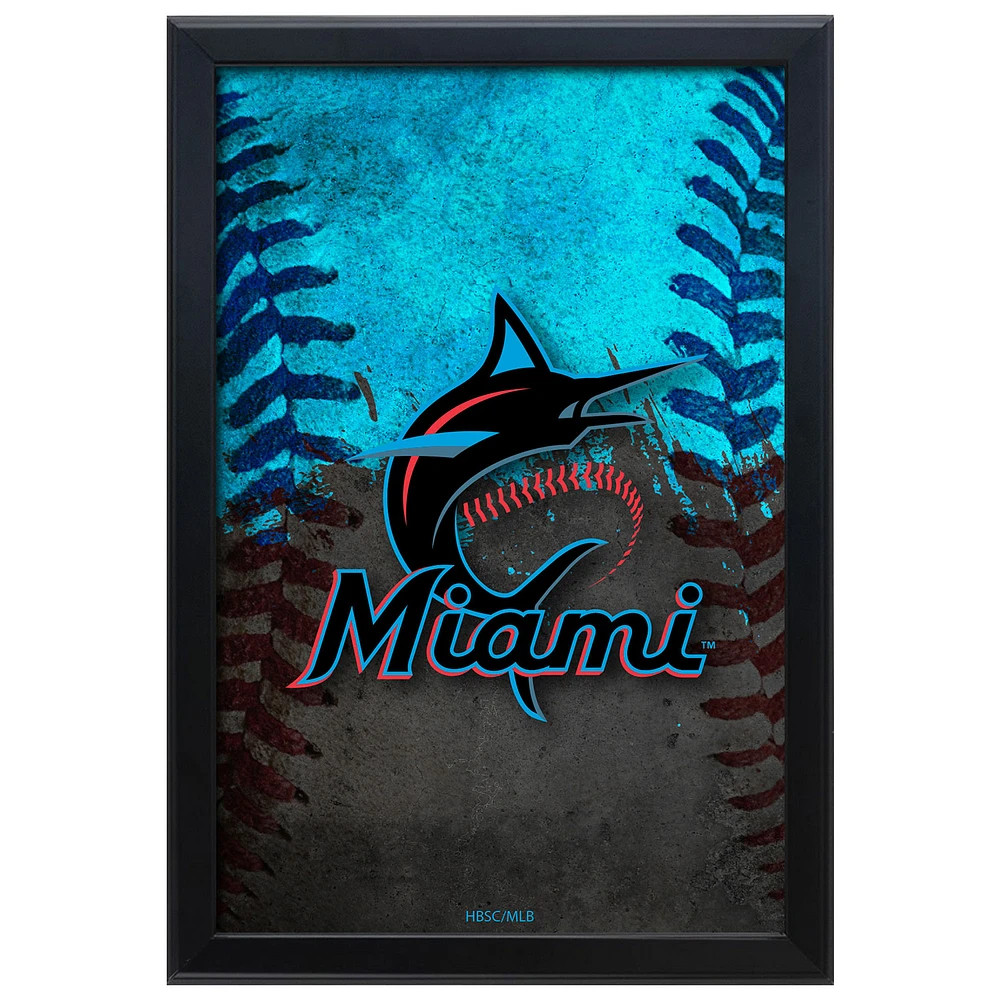 Miami Marlins LED Snap Frame Lightbox
