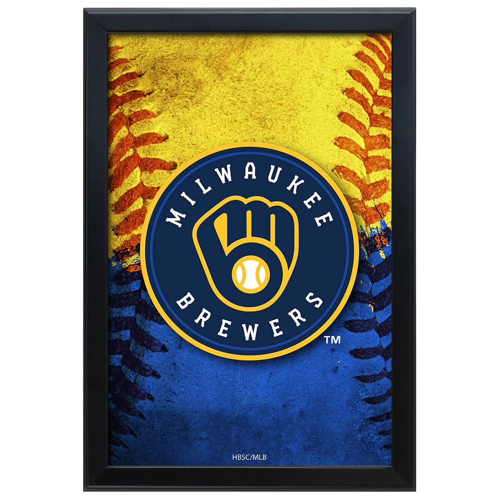 Milwaukee Brewers LED Snap Frame Lightbox
