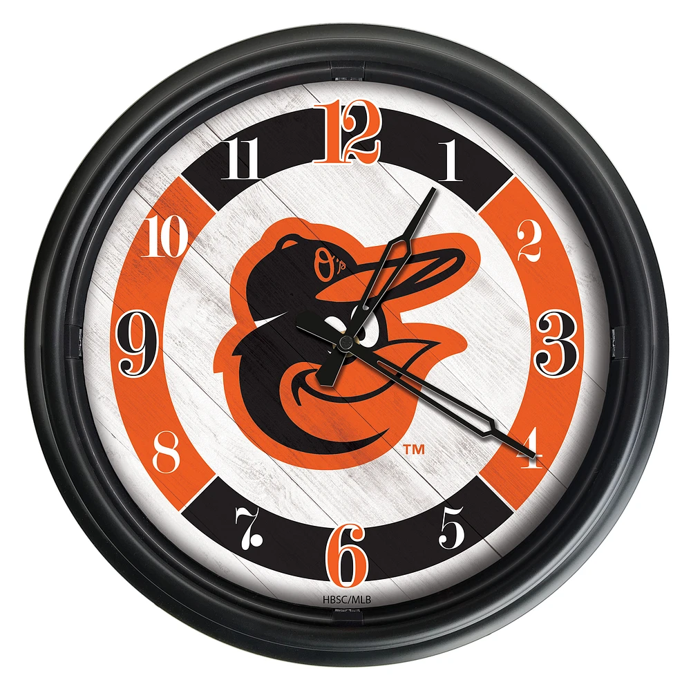Baltimore Orioles Indoor/Outdoor LED Wall Clock