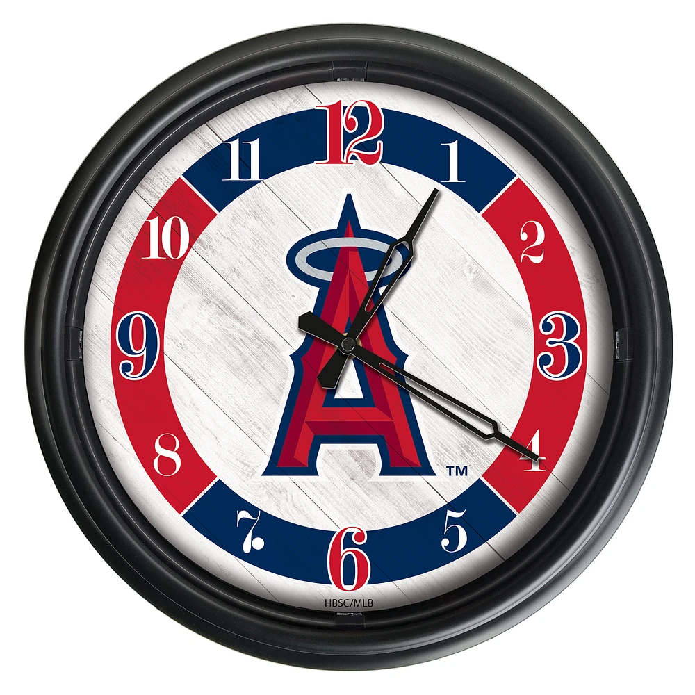 Los Angeles Angels Indoor/Outdoor LED Wall Clock
