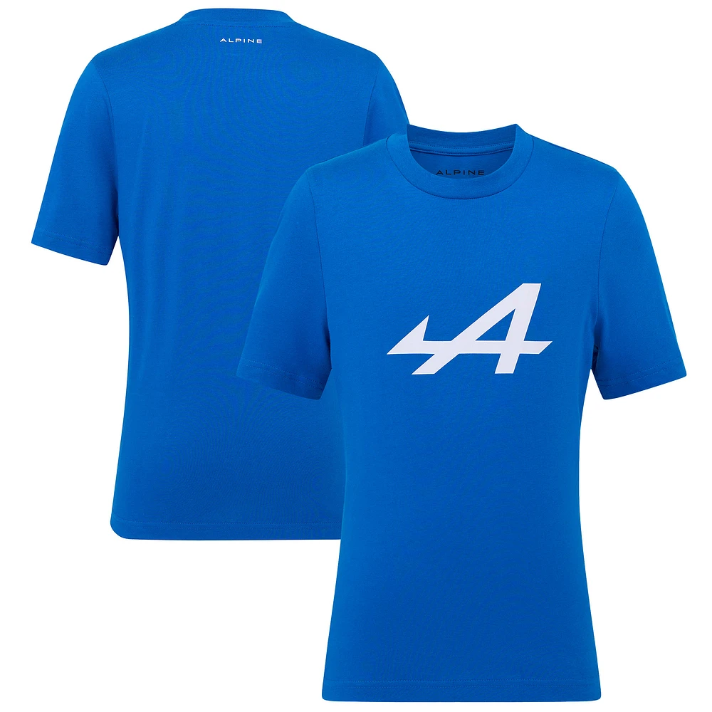 Youth Blue Alpine Core Regular T-Shirt