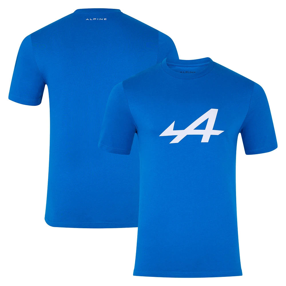 Unisex Blue Alpine Core Regular T-Shirt
