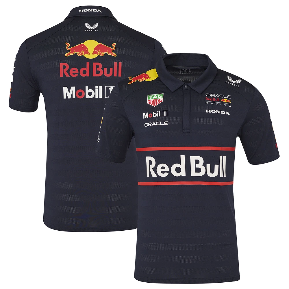 Men's Red Bull Racing Navy Replica Polo