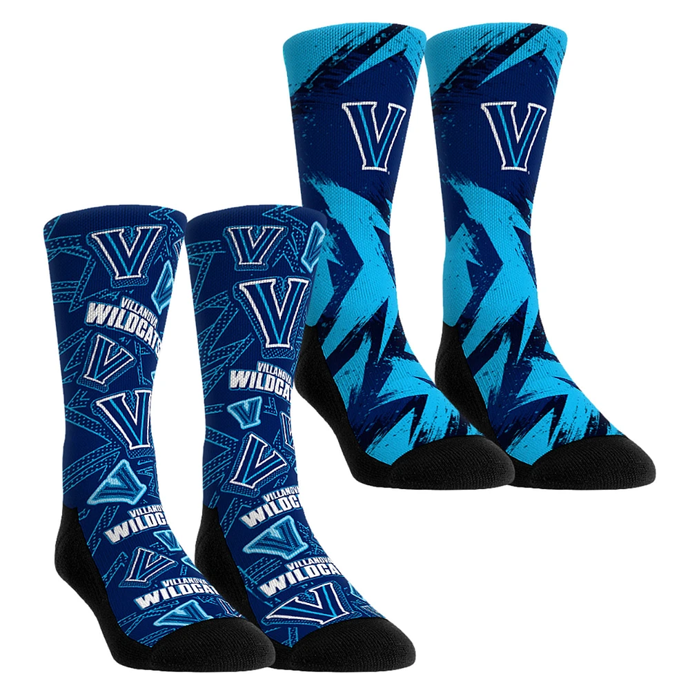 Unisex Rock Em Socks Villanova Wildcats Game Day Two-Pack Crew Set