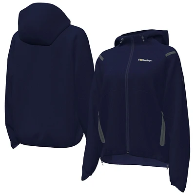 Women's Under Armour  Navy UC San Diego Tritons UA Storm Raglan Woven Full-Zip Hoodie