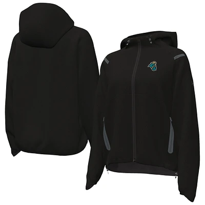 Women's Under Armour  Black Coastal Carolina Chanticleers UA Storm Raglan Woven Full-Zip Hoodie