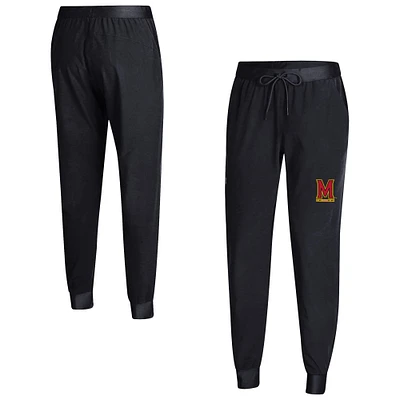 Women's Under Armour  Black Maryland Terrapins Sport Woven UA Storm Pants