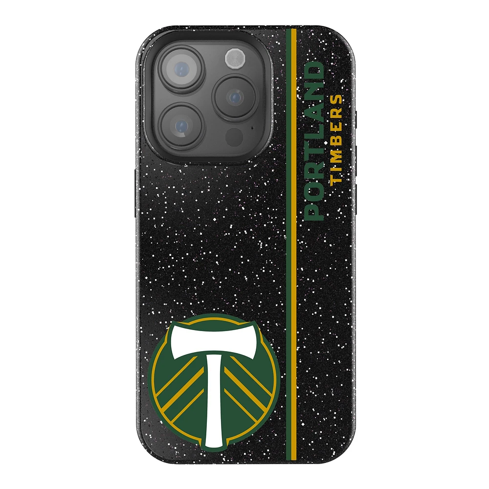 Keyscaper Black Portland Timbers Sidebar Bling iPhone Case