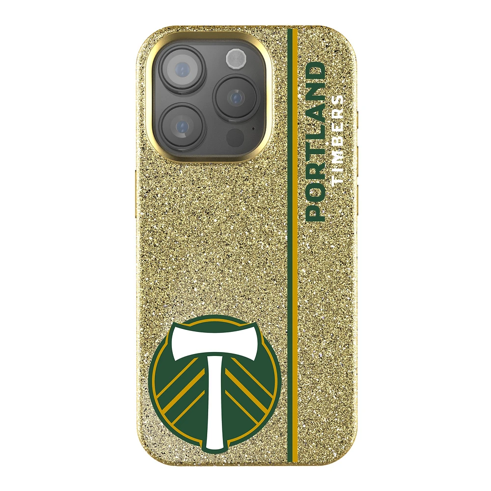Keyscaper Gold Portland Timbers Sidebar Bling iPhone Case