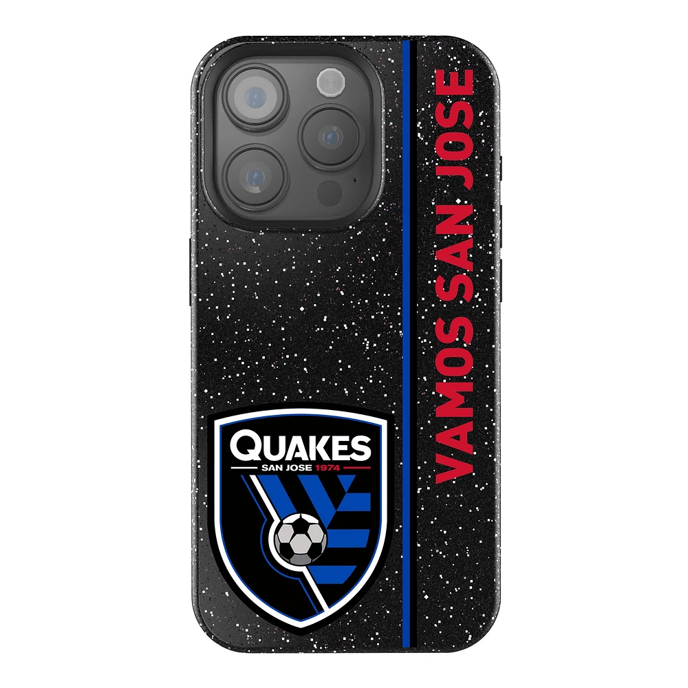 Keyscaper Black San Jose Earthquakes Sidebar Bling iPhone Case