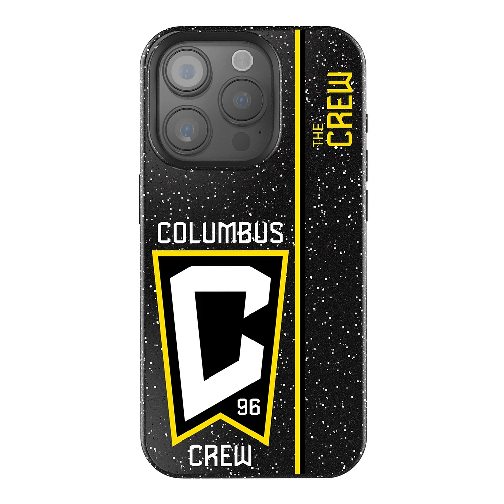 Keyscaper Black Columbus Crew Sidebar Bling iPhone Case