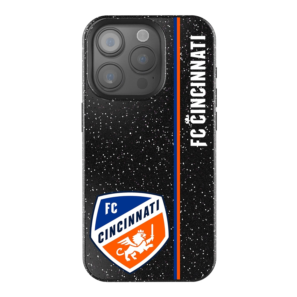 Keyscaper Black FC Cincinnati Sidebar Bling iPhone Case