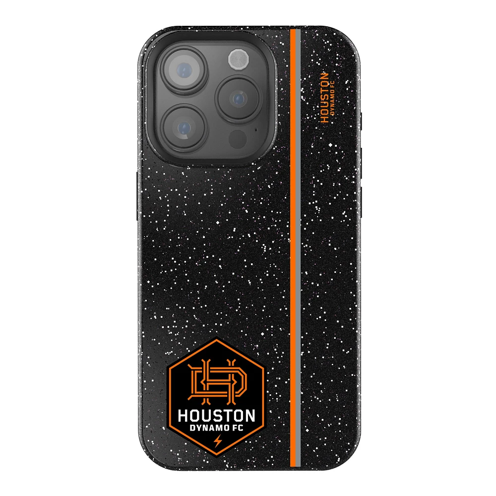 Keyscaper Black Houston Dynamo FC Sidebar Bling iPhone Case