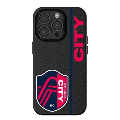 Keyscaper Black St. Louis City SC Sidebar Magnetic iPhone Case