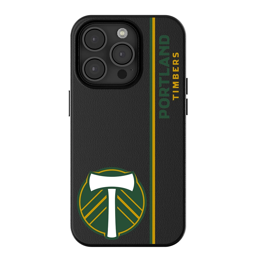 Keyscaper Black Portland Timbers Sidebar Magnetic iPhone Case
