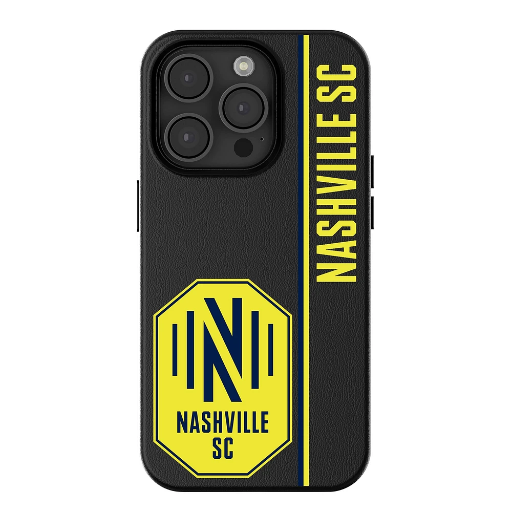 Keyscaper Black Nashville SC Sidebar Magnetic iPhone Case