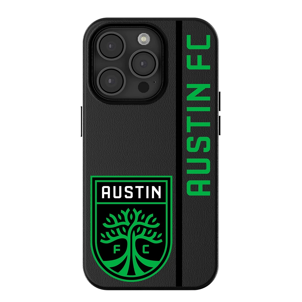 Keyscaper Black Austin FC Sidebar Magnetic iPhone Case