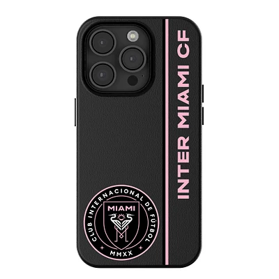 Keyscaper Black Inter Miami CF Sidebar Magnetic iPhone Case