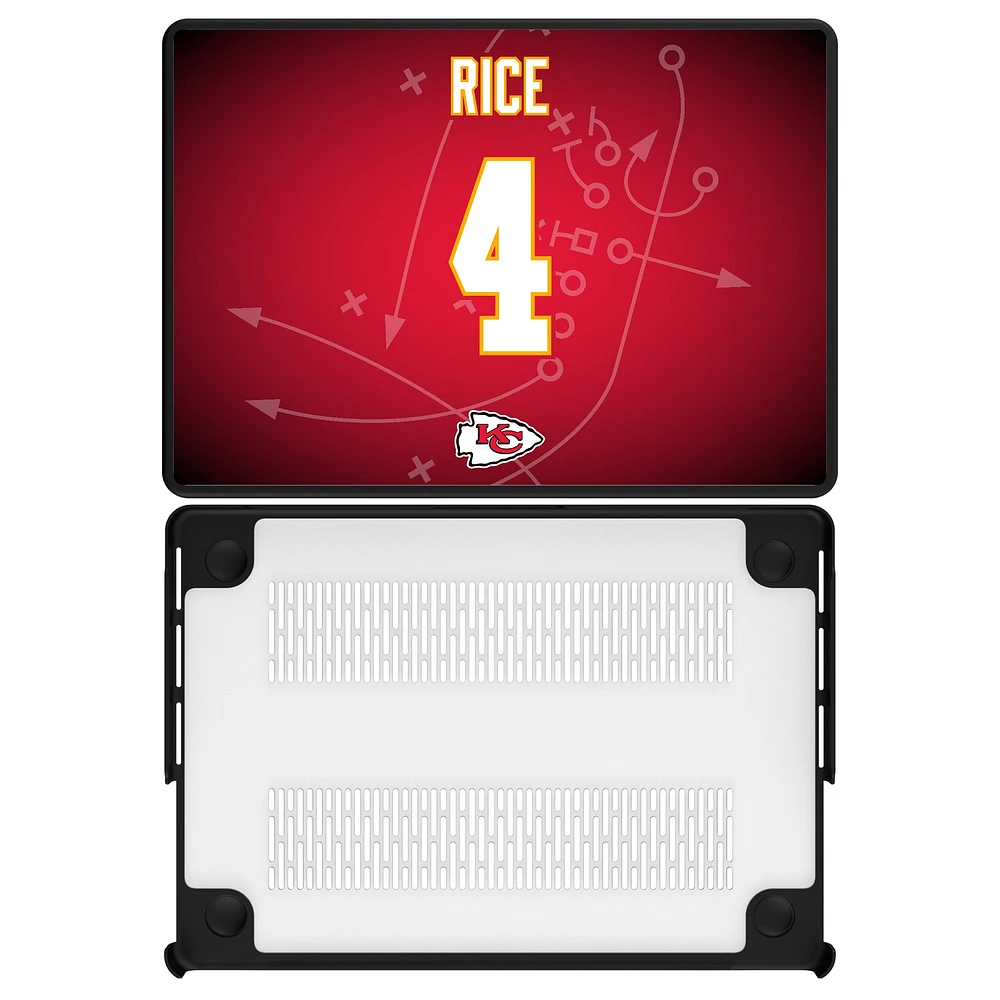 Keyscaper Rashee Rice Kansas City Chiefs MacBook Case