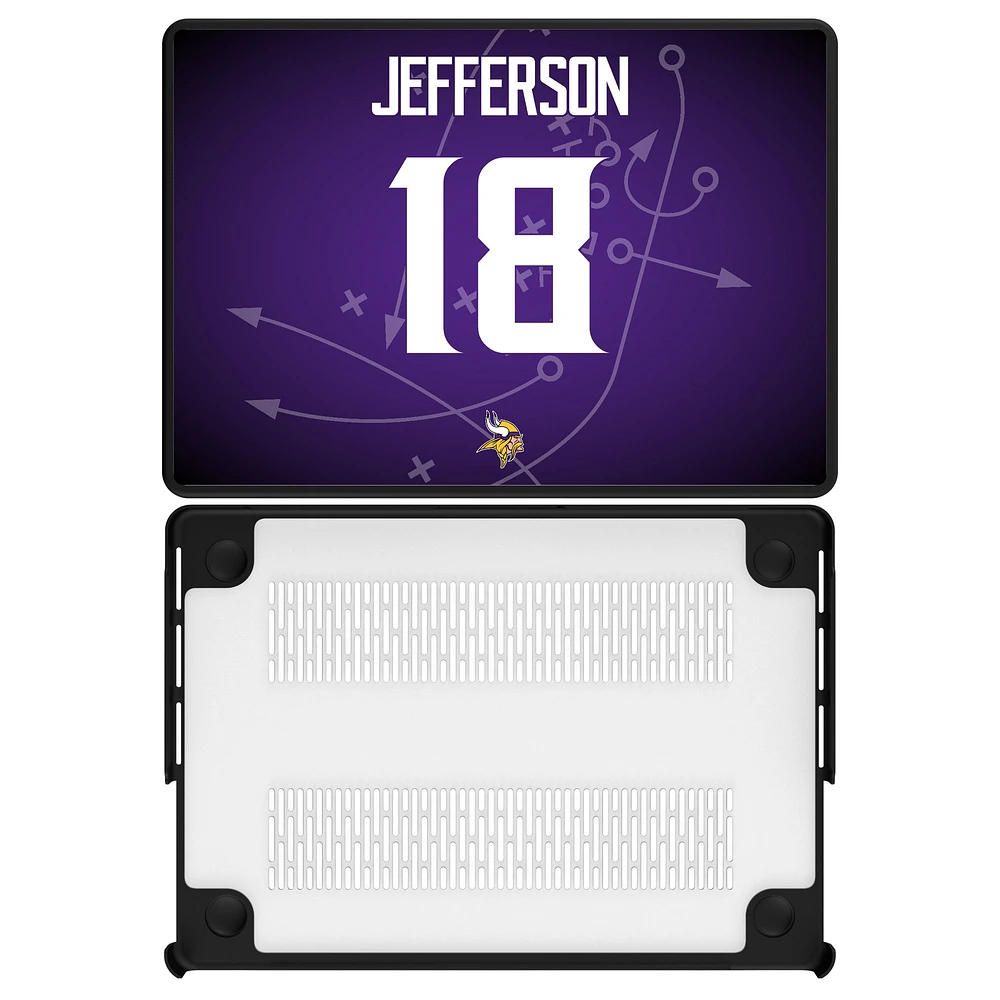 Keyscaper Justin Jefferson Minnesota Vikings MacBook Case