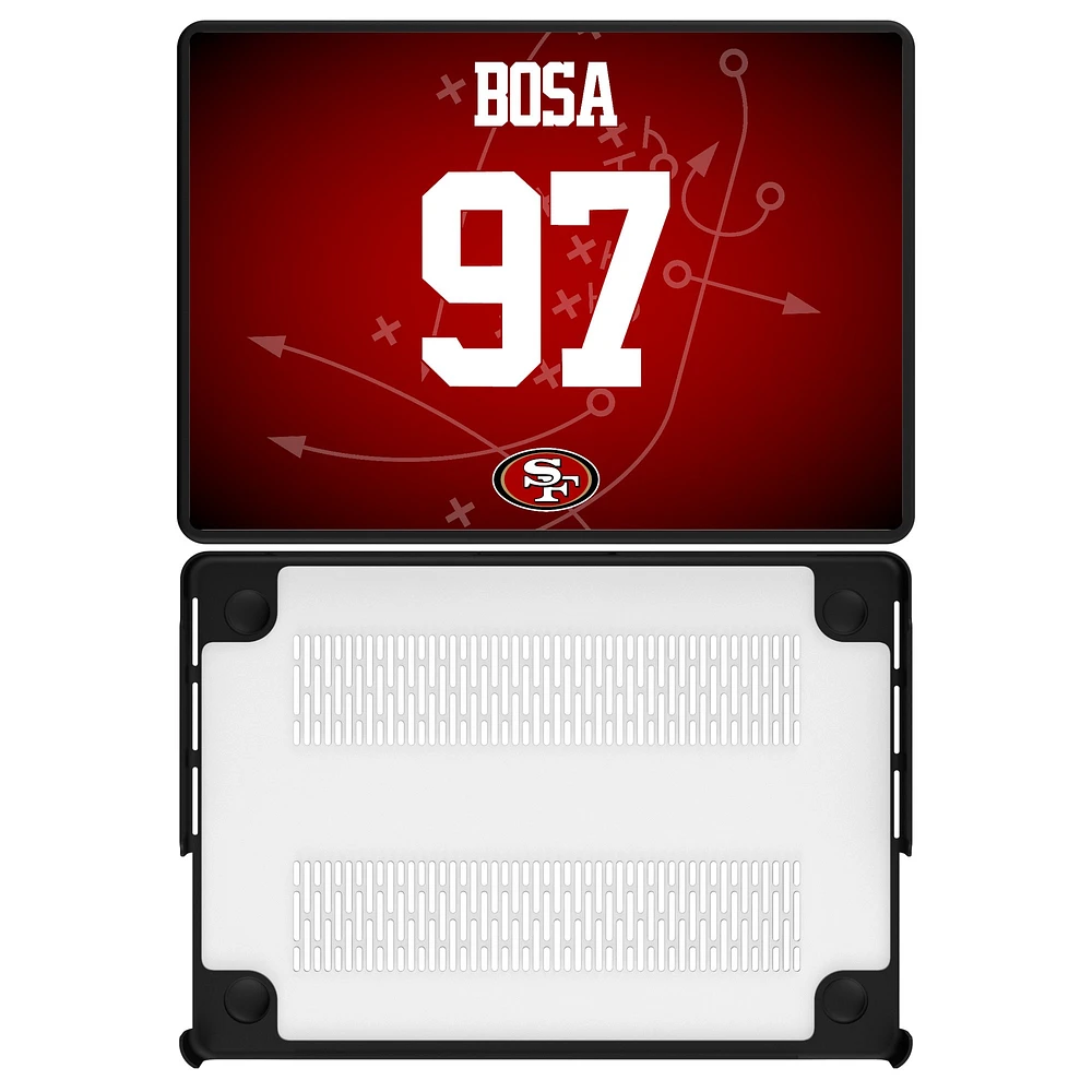 Keyscaper Nick Bosa San Francisco 49ers MacBook Case